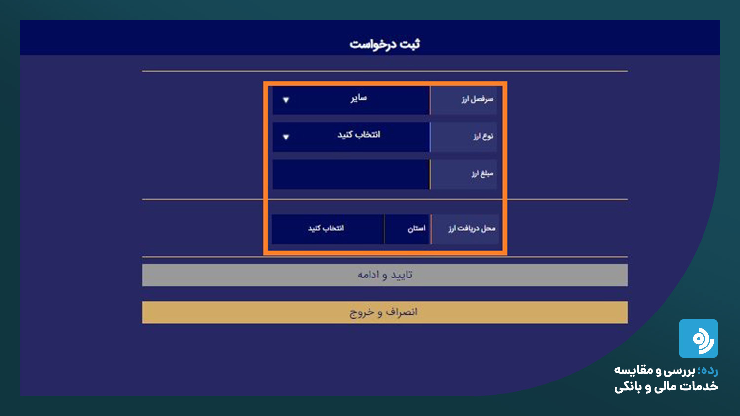 سامانه برخط بازار متشکل ارز